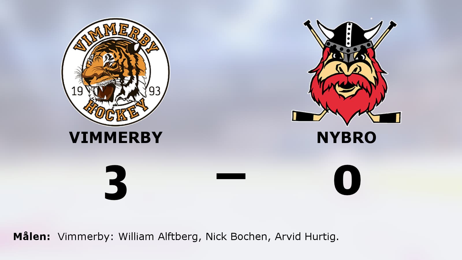 Stabil seger för Vimmerby – höll nollan mot Nybro