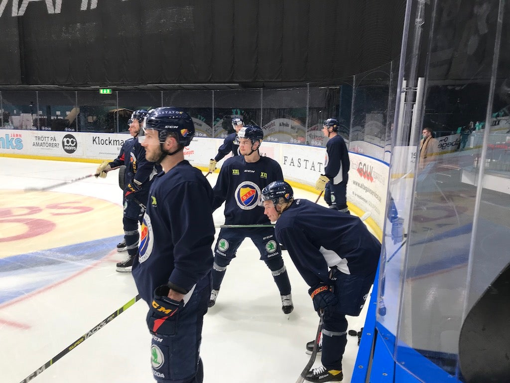 (22358) William Eklund/DIF-träning