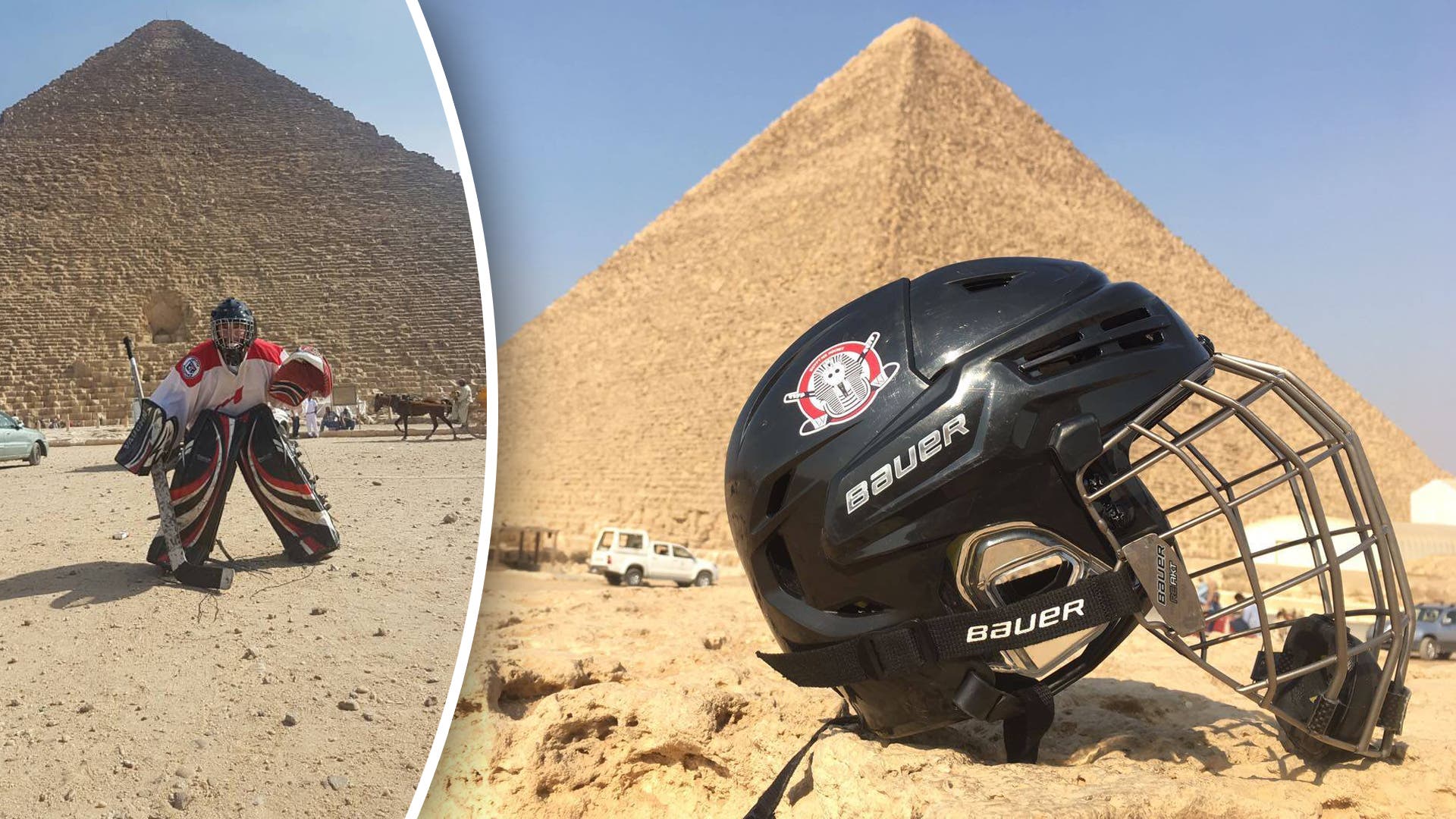 Egypt Ice Hockey (montage)