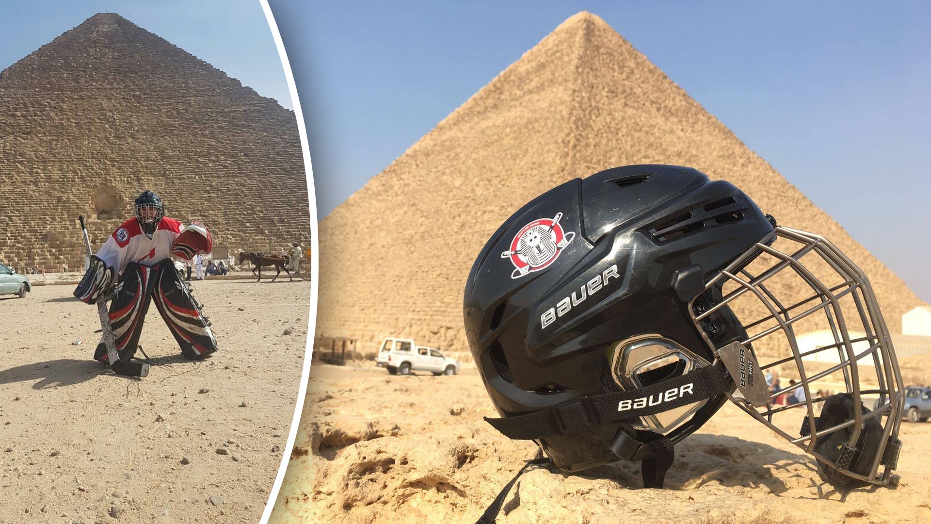 Egypt Ice Hockey (montage)