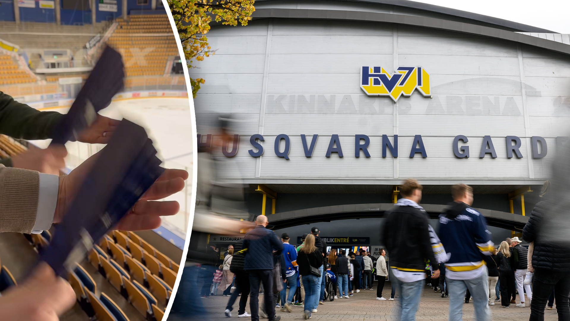 Skärmdump HV71 Instagram. Carl Sandin/Bildbyrån