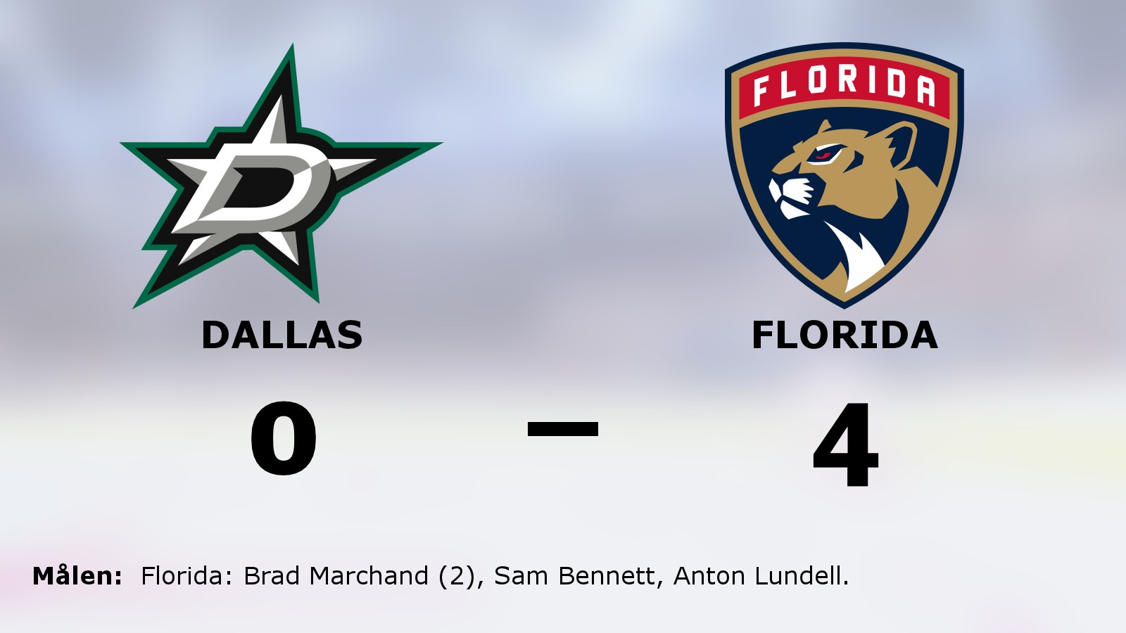 Floridas fina svit mot Dallas fortsätter
