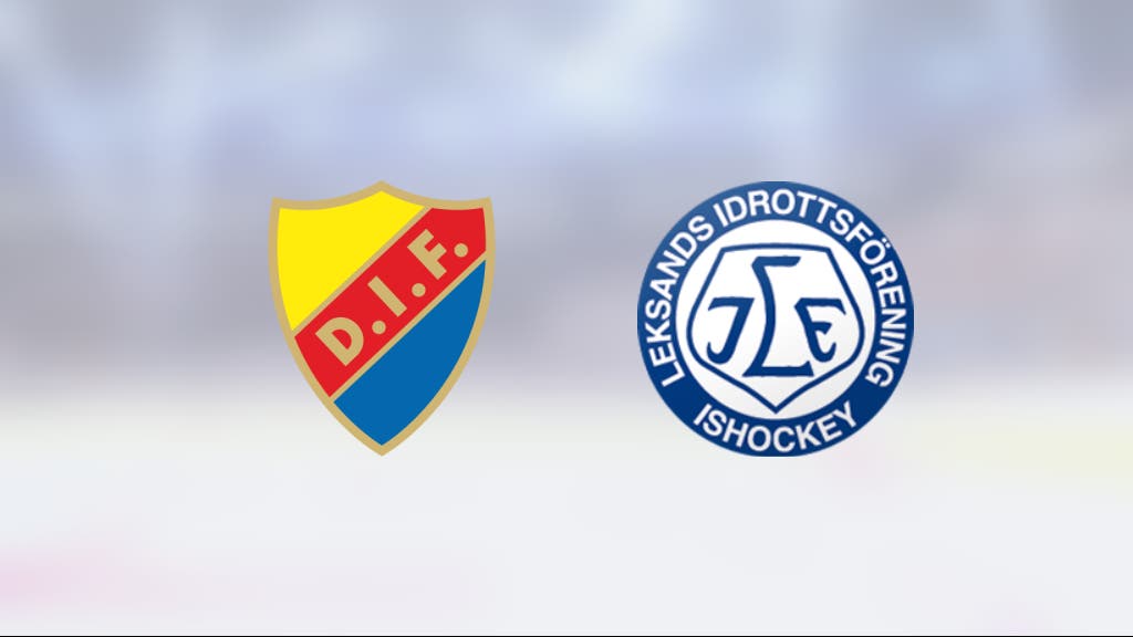 Leksand vinnare mot Djurgården – avgjorde i förlängningen