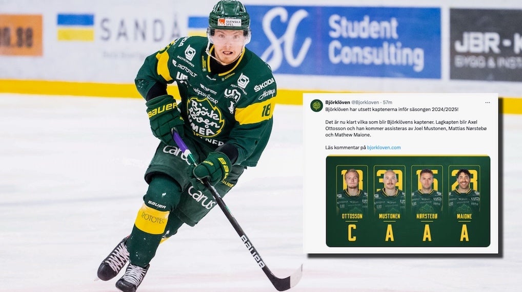 Foto: Bildbyrån och skärmdump från Björklövens konto på X