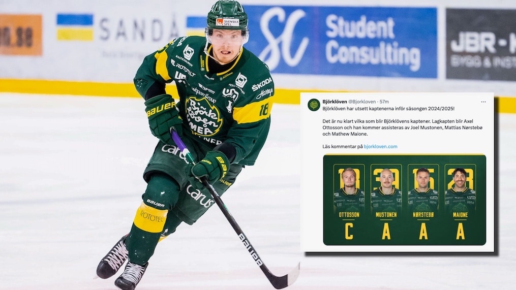 Foto: Bildbyrån och skärmdump från Björklövens konto på X