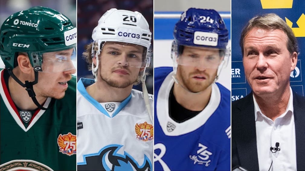 (c) photo.khl.ru Maxim Shmakov, Sergei Babunov, Ilnar Tukhbatov/Bildbyrån