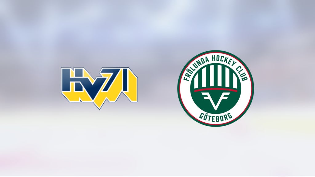 Svårstoppade Frölunda HC fortsätter vinna – 5–2 mot svaga HV 71