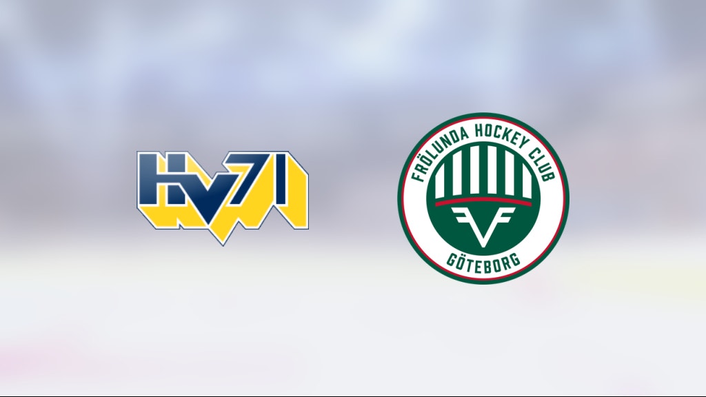Svårstoppade Frölunda HC fortsätter vinna – 5–2 mot svaga HV 71