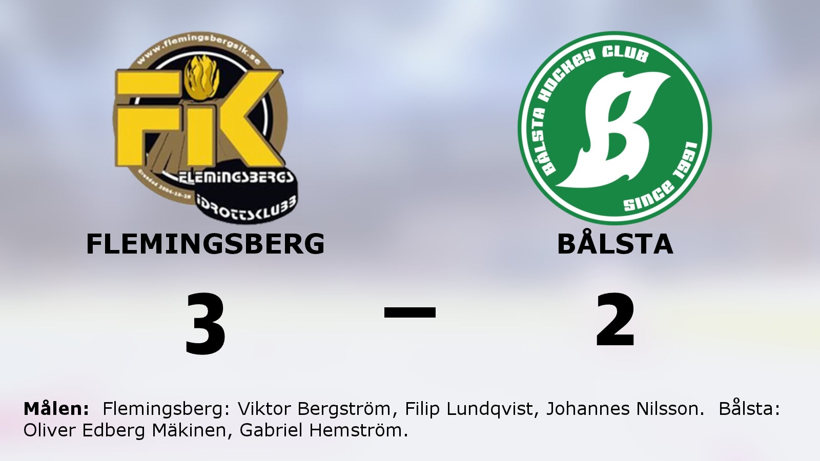 Flemingsberg starkast – avgjorde i förlängningen mot Bålsta