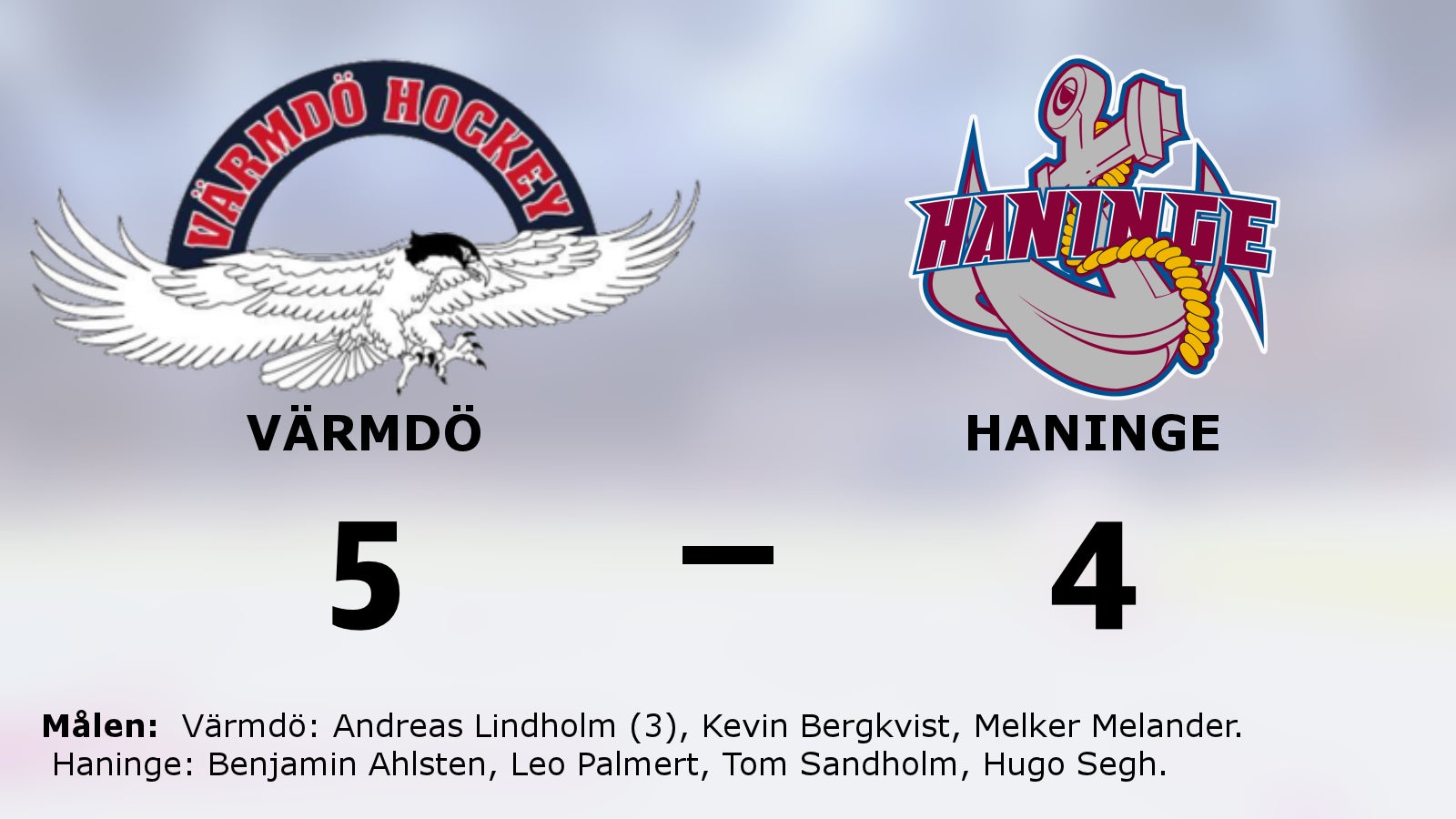 Seger för Värmdö – efter Andreas Lindholms hattrick