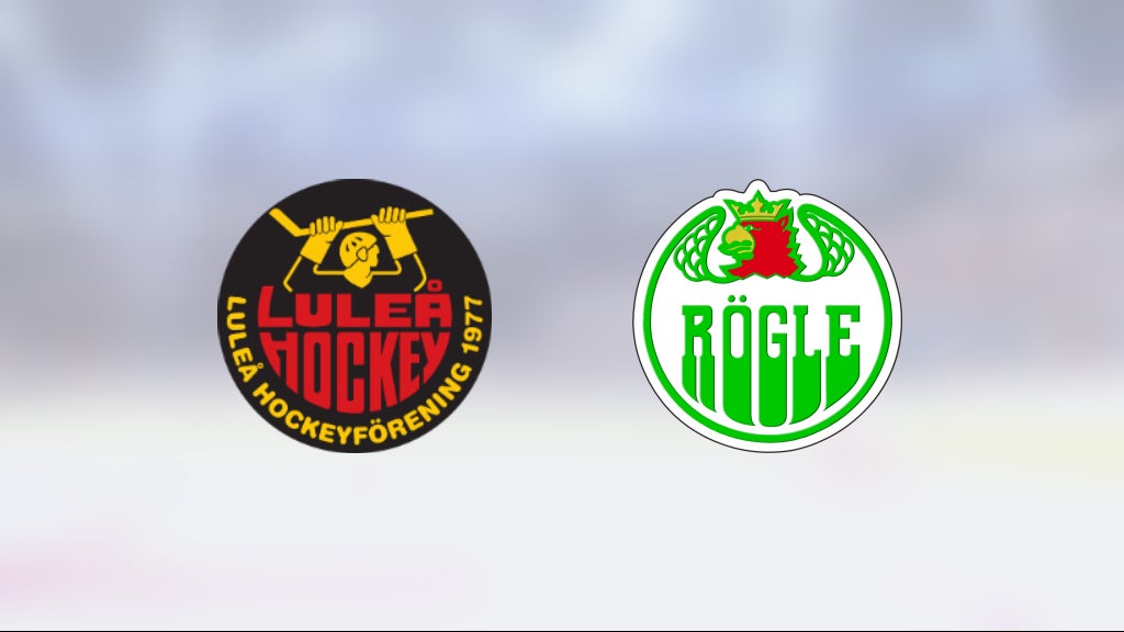 Nilsson och Sandin heta när Rögle besegrade Luleå