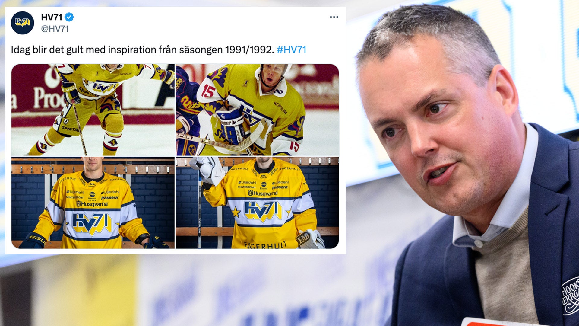 Bildbyrån och HV71