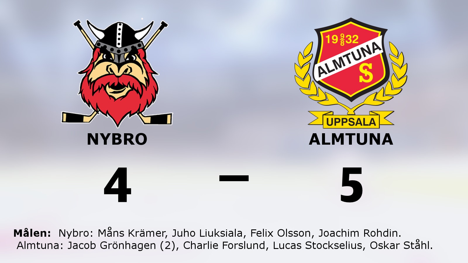 Seger på straffar för Almtuna borta mot Nybro