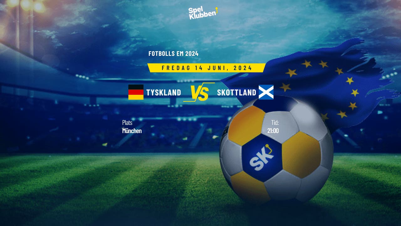 Tyskland Skottland Em