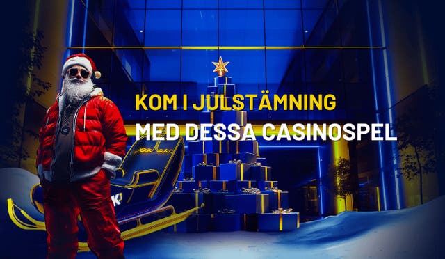 Kom i julstämning med casinospel