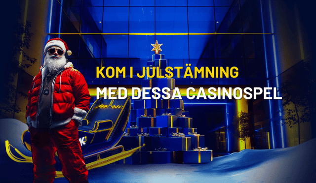Kom i julstämning med casinospel