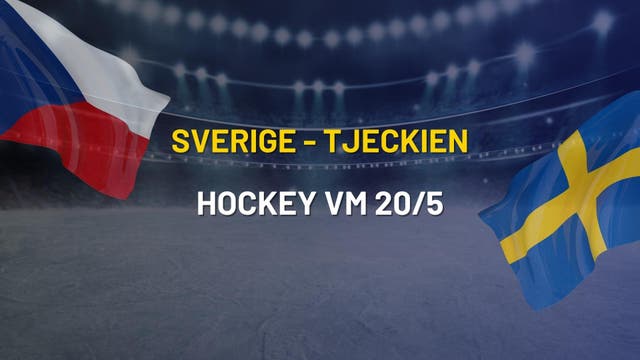 Sverige - Tjeckien i hockey VM 2025