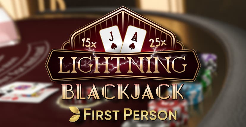 First Person Lightning Blackjack