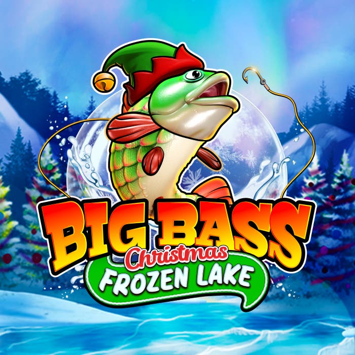 Big Bass Christmas Frozen Lake