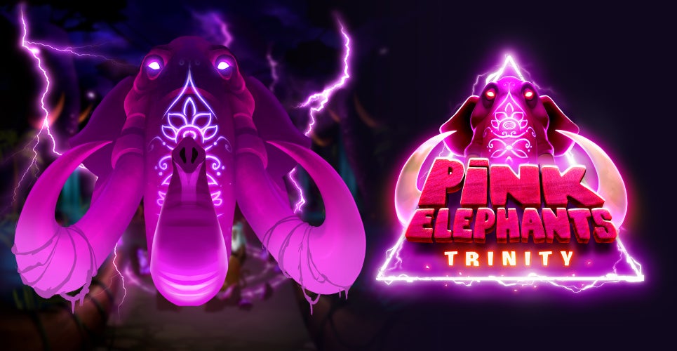 Play Pink Elephants Trinity from Thunderkick here at Bethard.com | Bethard