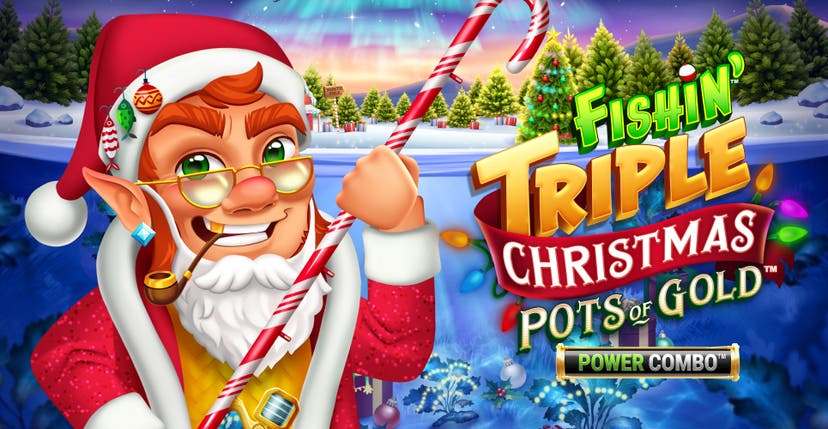 Fishin' Triple Christmas Pots of Gold Power Combo
