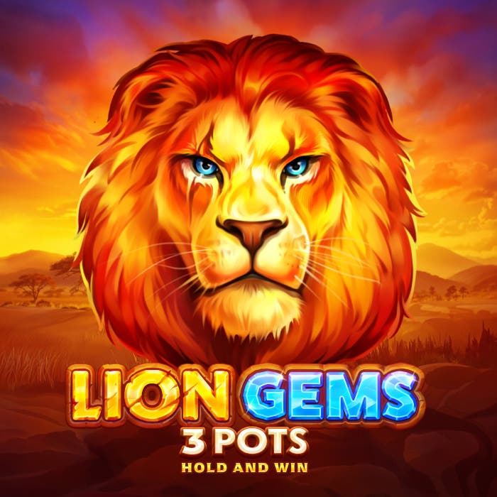 Lion Gems 3 Pots: Hold and Win