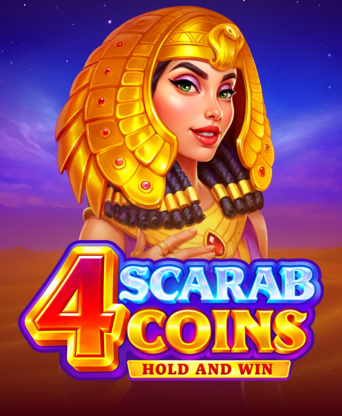 4 Scarab Coins: Hold and Win