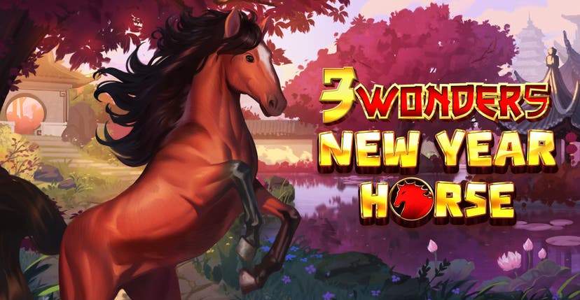 3 Wonders New Year Horse