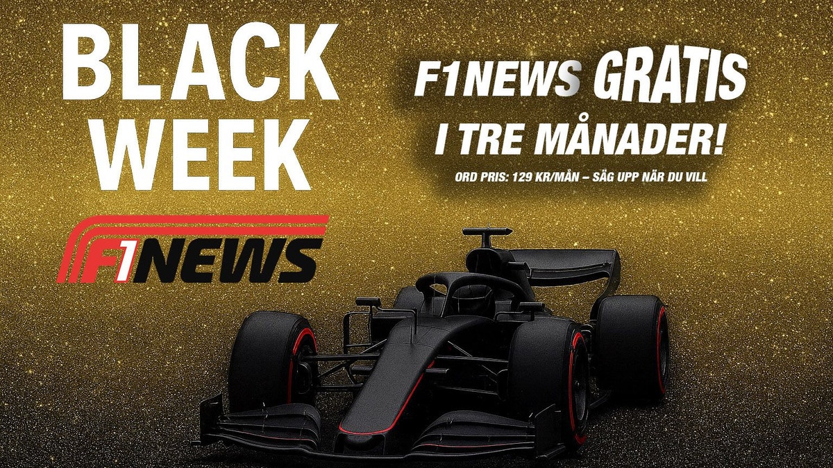 Black Week: 3 månader gratis - F1News