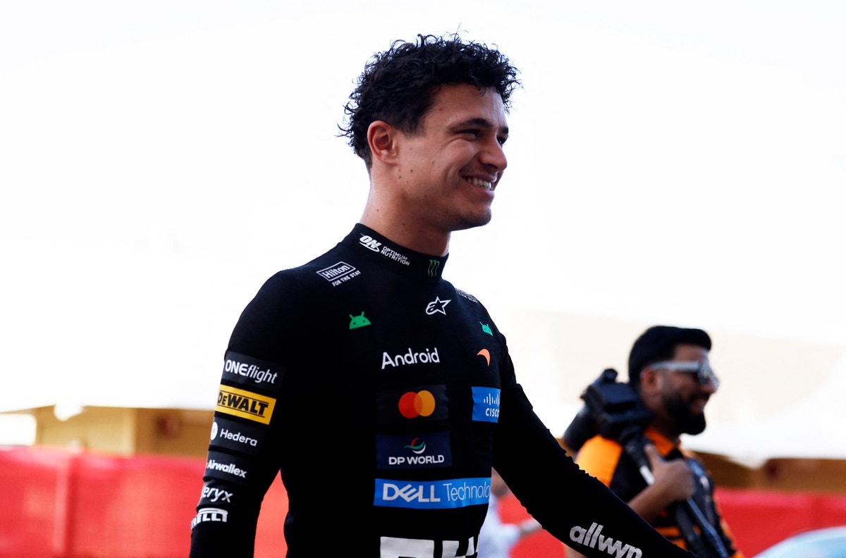 Norris tar sprintpole - före Mercedes