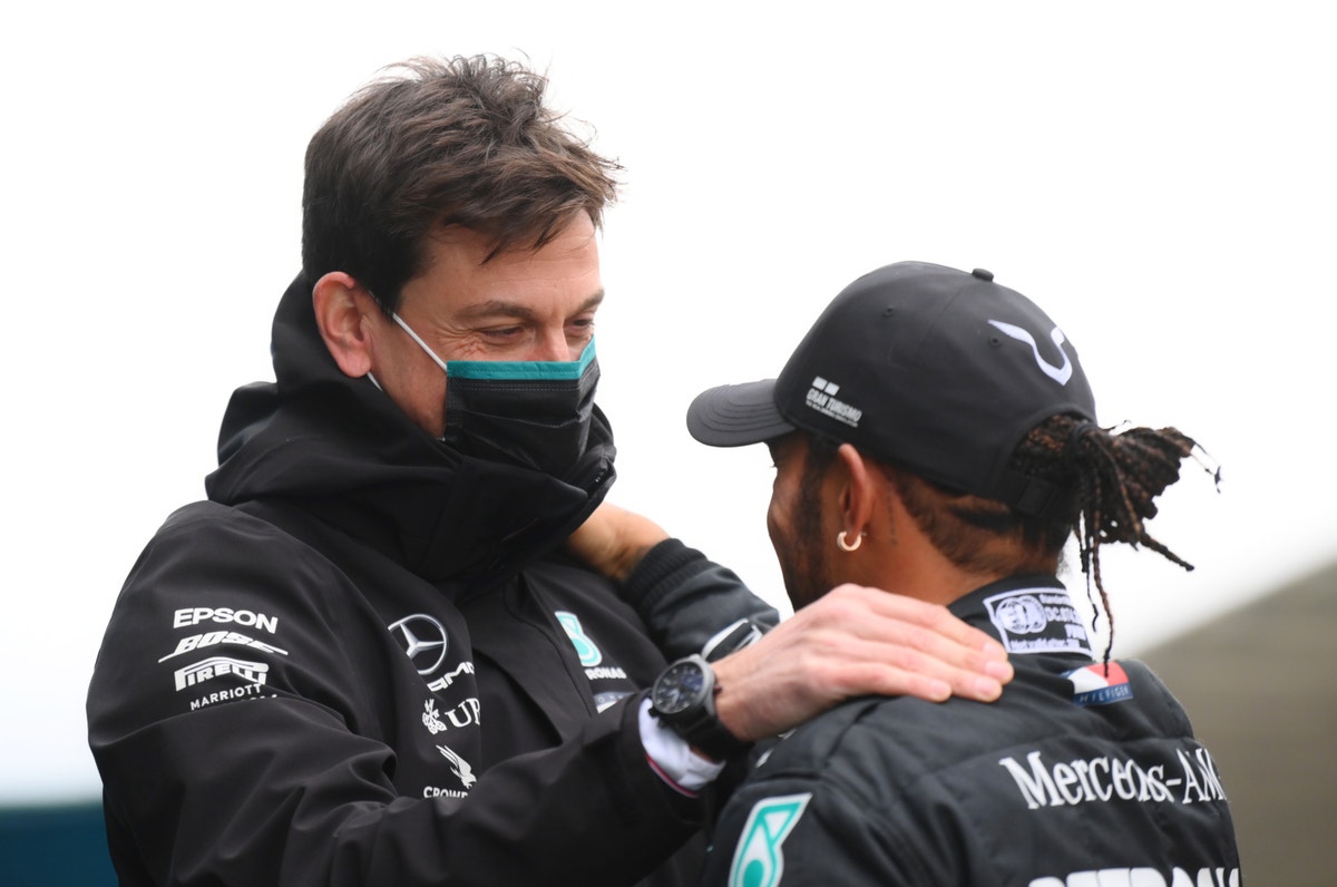 Wolff hotade att sparka Hamilton och Rosberg