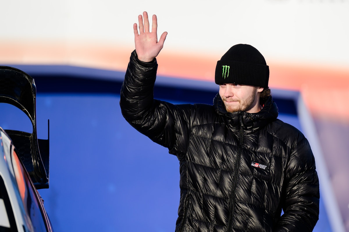 F1-världsmästaren körde rally i Värmland