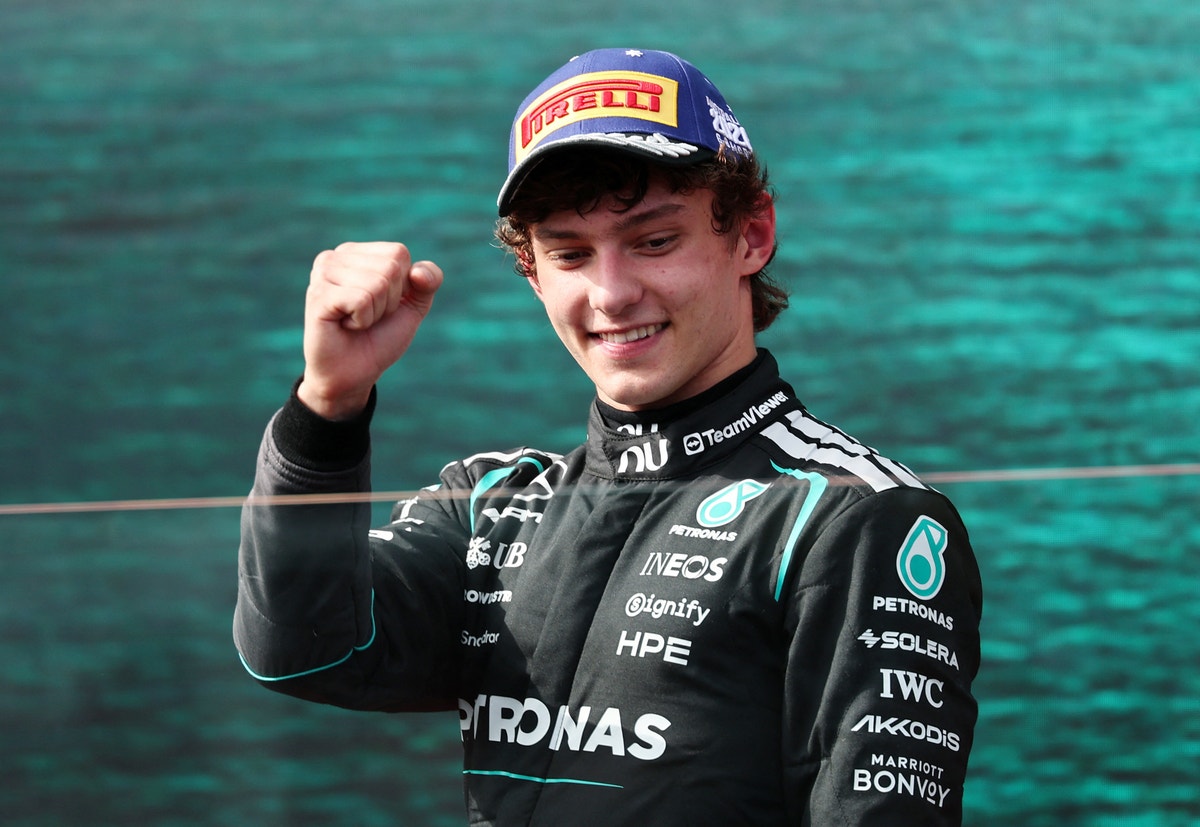 Antonelli yngsta mästerskapsledaren - någonsin