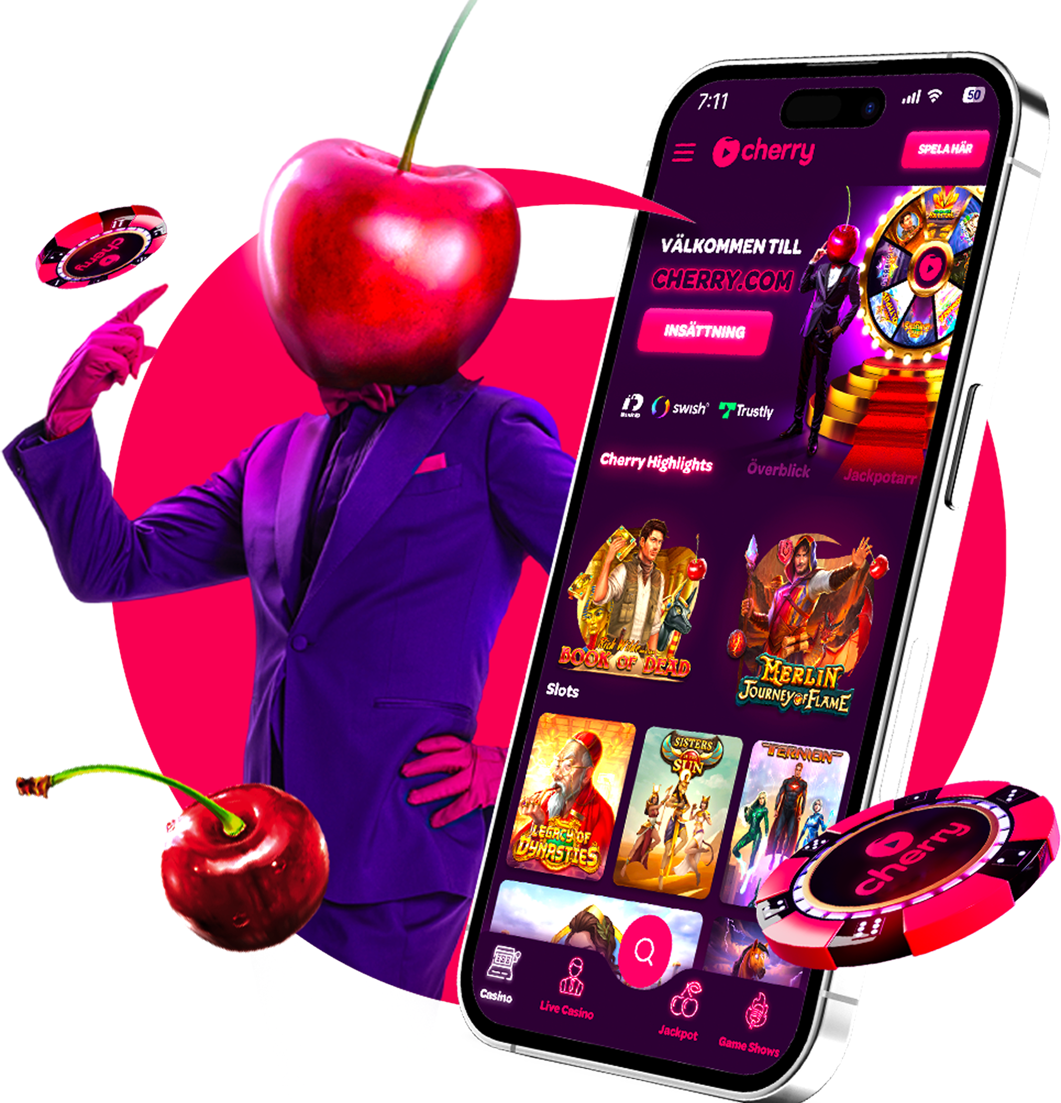 Cherry mobile site