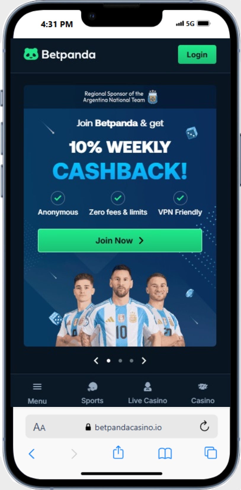 Betpanda Crypto Betting Review – No-KYC & Fast Transactions