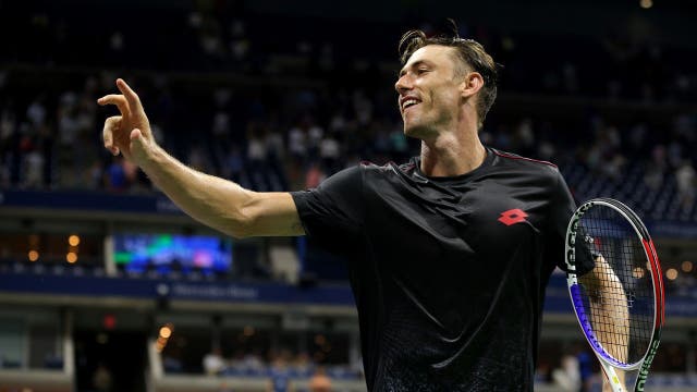 20180903 John Millman v Roger Federer – Day 8