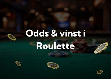 odds & vinst i roulette