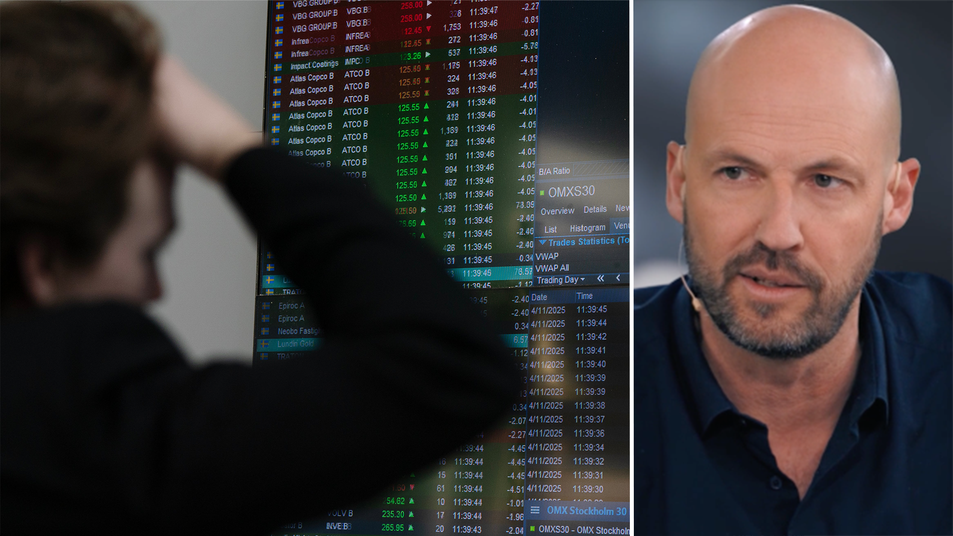 Martin Blomgren om Wesports börsras på noteringsdagen.