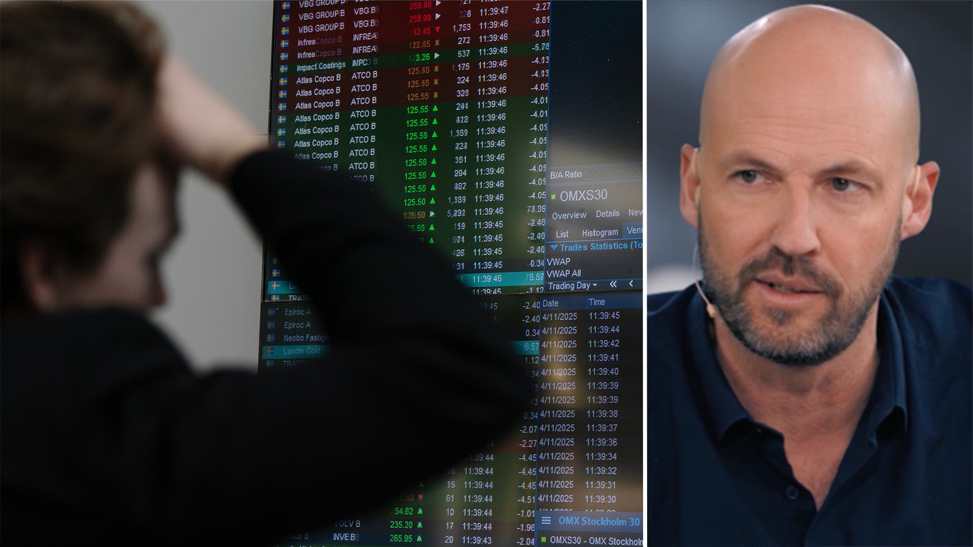 Martin Blomgren om Wesports börsras på noteringsdagen.