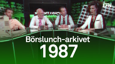Börslunch-arkivet: 16 oktober 1987