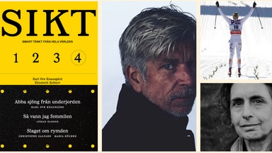 Karl Ove Knausgård, Elizabeth Kolbert och Johan Olsson i Sikt #4