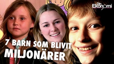 7 barn som blivit miljonärer på sin idé