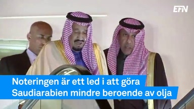 Oljebolaget blir världens största börsnotering