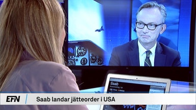 "Saab har en betydande del av jätteordern"