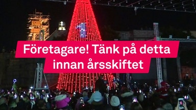 Bästa tipsen till företagare inför årsskiftet