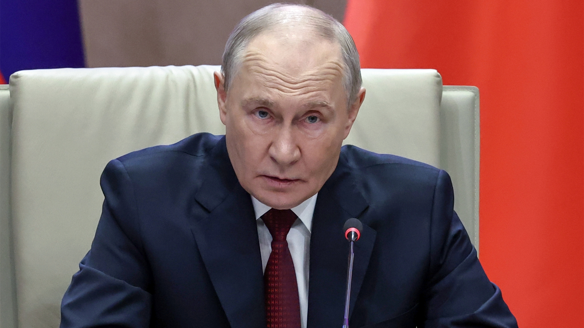 Rysslands president Vladimir Putin.