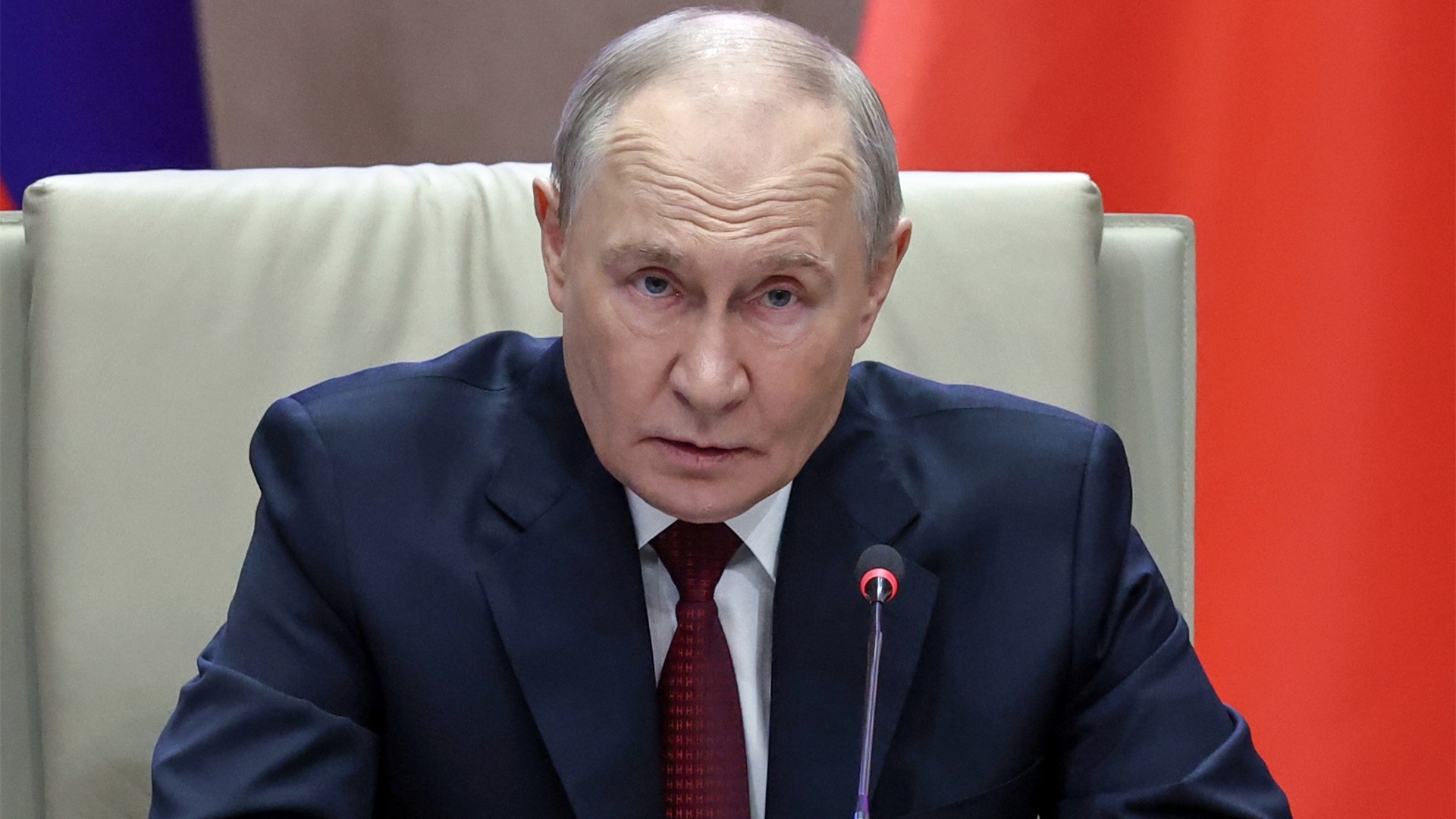 Rysslands president Vladimir Putin.