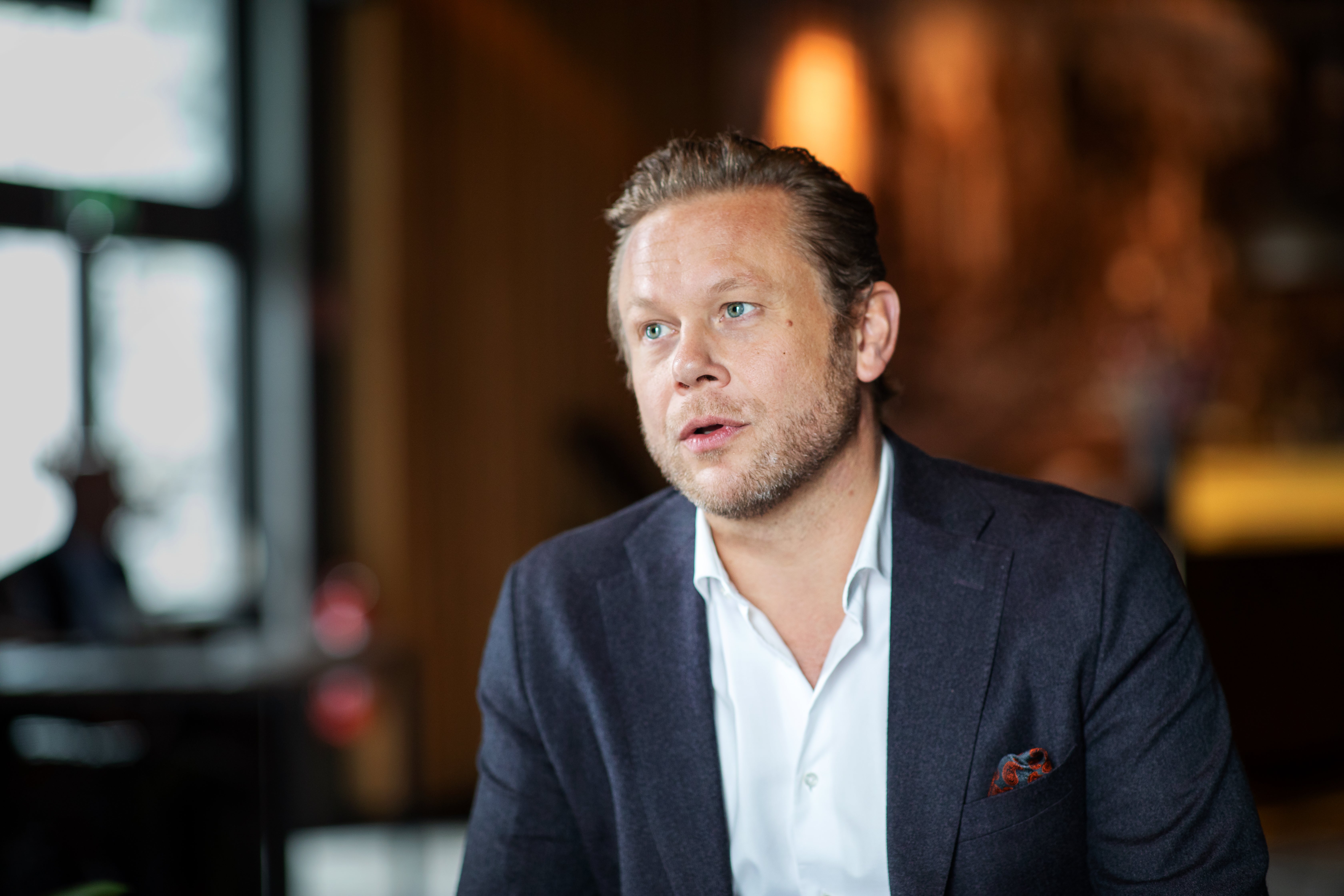 Johan Petersson, Teracoms vd och koncernchef