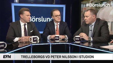 Befogad uppgång i Volvo