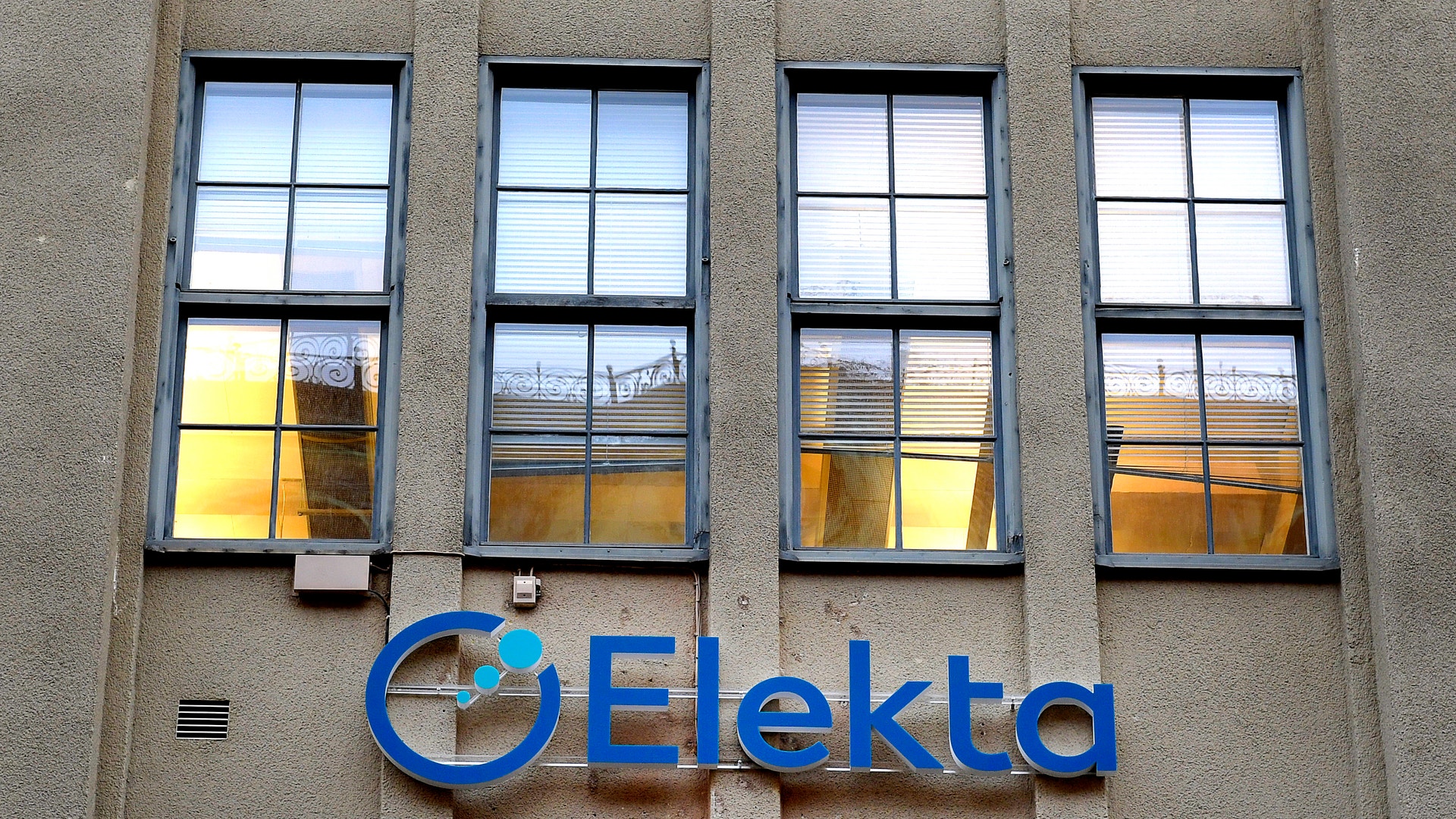 Bild på Elekta-kontor.